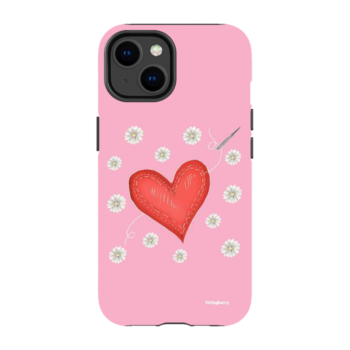 iPhone MagSafe Tough Case -  Love Heart Sewing By Catherine Rowe