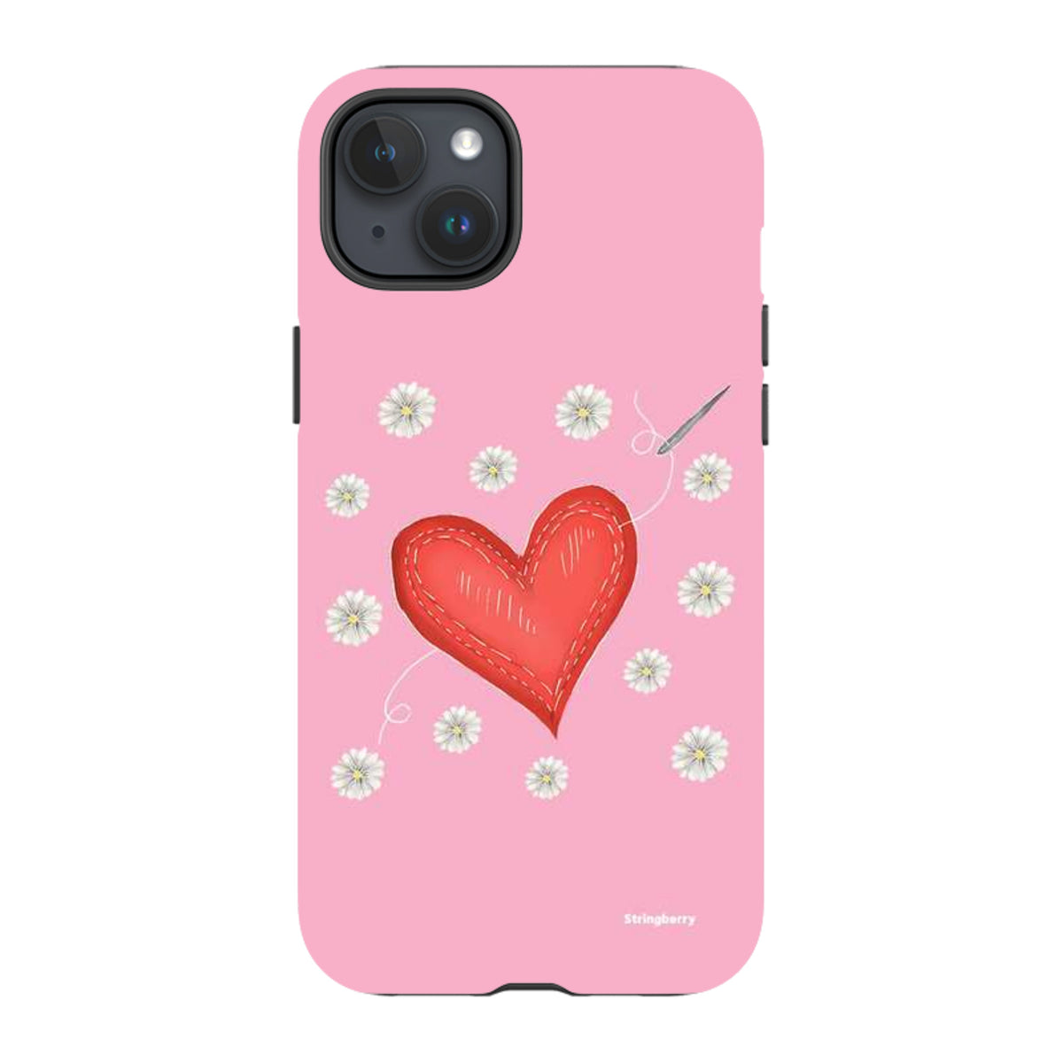 iPhone MagSafe Tough Case -  Love Heart Sewing By Catherine Rowe