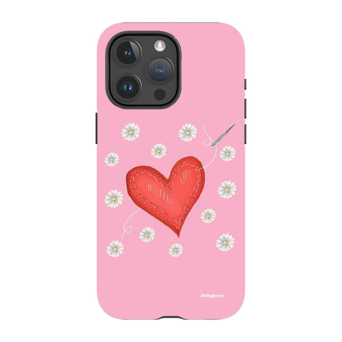 iPhone MagSafe Tough Case -  Love Heart Sewing By Catherine Rowe
