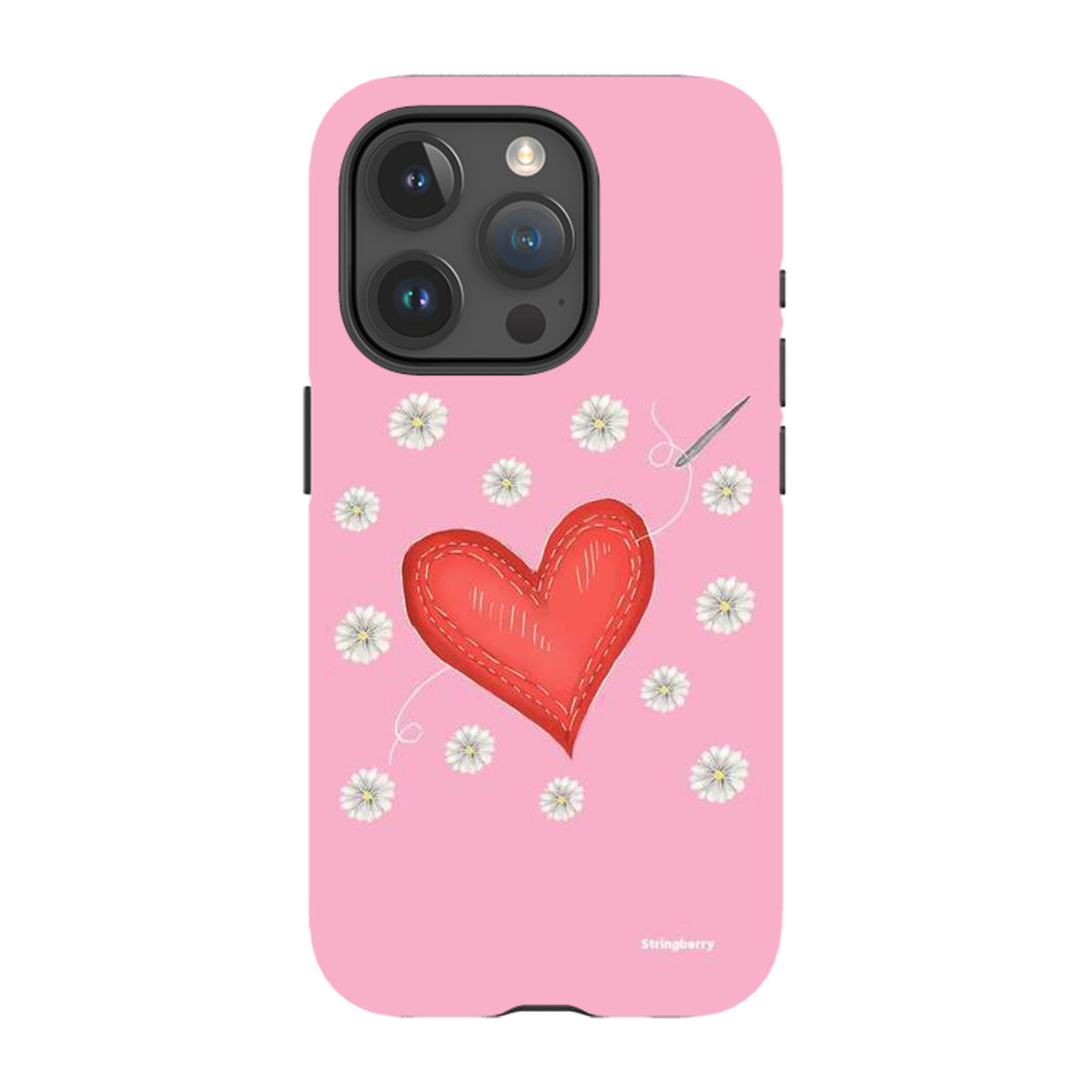 iPhone MagSafe Tough Case -  Love Heart Sewing By Catherine Rowe