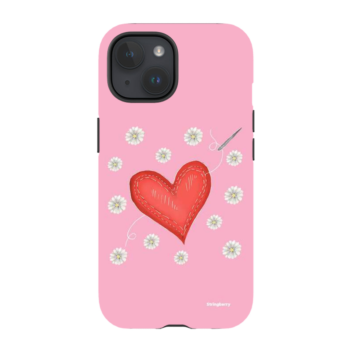 iPhone MagSafe Tough Case -  Love Heart Sewing By Catherine Rowe