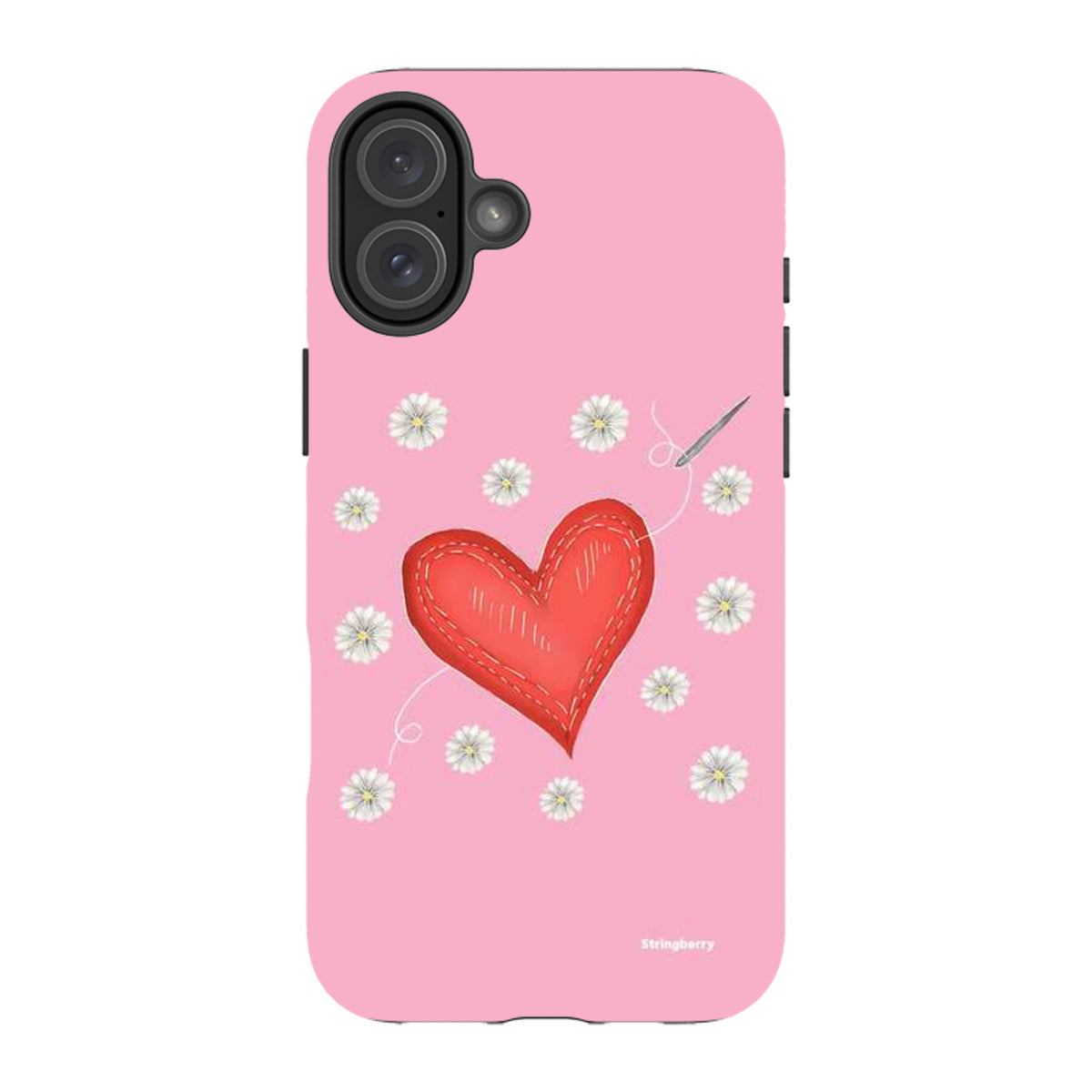 iPhone MagSafe Tough Case -  Love Heart Sewing By Catherine Rowe