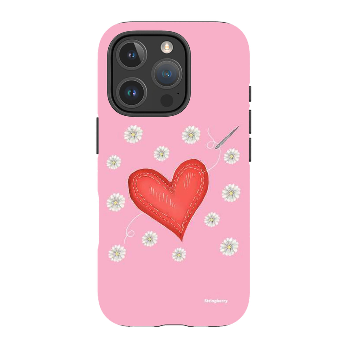 iPhone MagSafe Tough Case -  Love Heart Sewing By Catherine Rowe