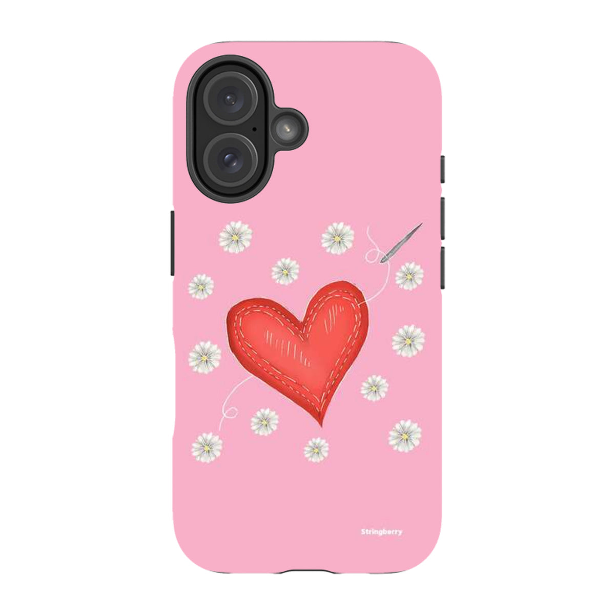 iPhone MagSafe Tough Case -  Love Heart Sewing By Catherine Rowe
