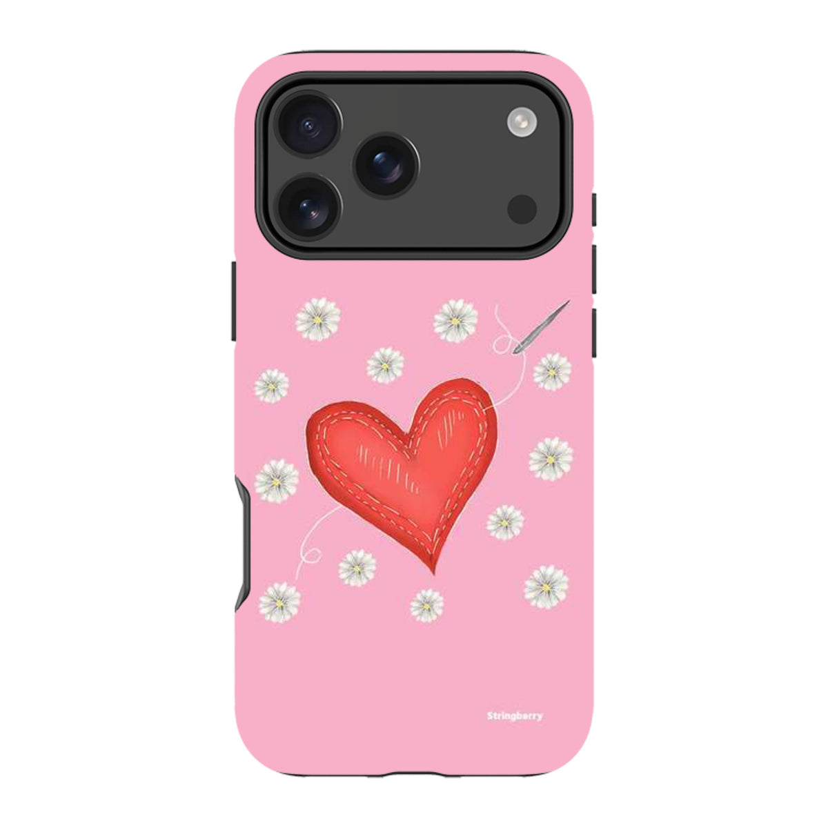 iPhone MagSafe Tough Case -  Love Heart Sewing By Catherine Rowe