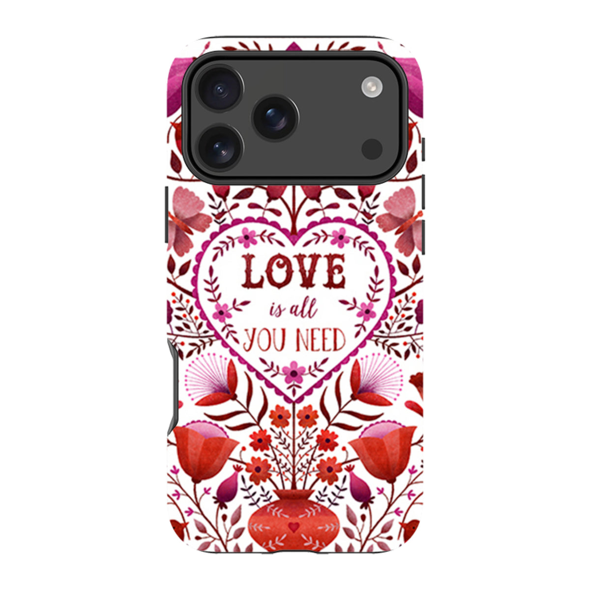iPhone MagSafe Tough Case -  Love is all you need By Suzy Taylor