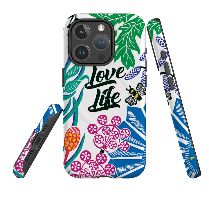 iPhone MagSafe Tough Case -  Love Life By Kate Heiss