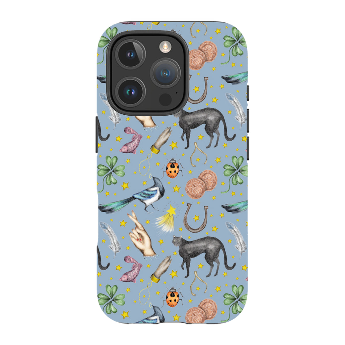 iPhone MagSafe Tough Case -  Lucky By Catherine Rowe