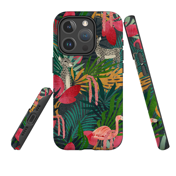 iPhone MagSafe Tough Case - Lush Jungle By Katherine Quinn