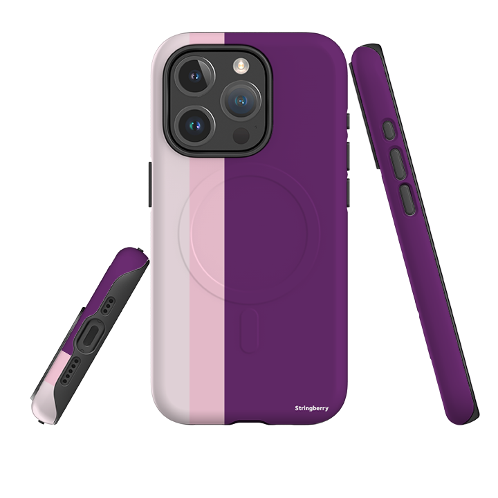 iPhone MagSafe Tough Case - Lyon Chroma Stripe