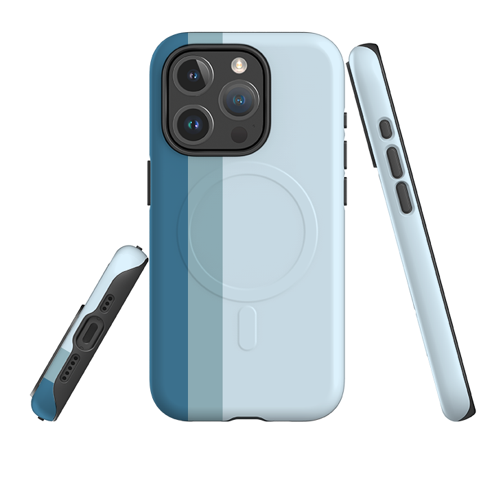 iPhone MagSafe Tough Case - Madrid Chroma Stripe