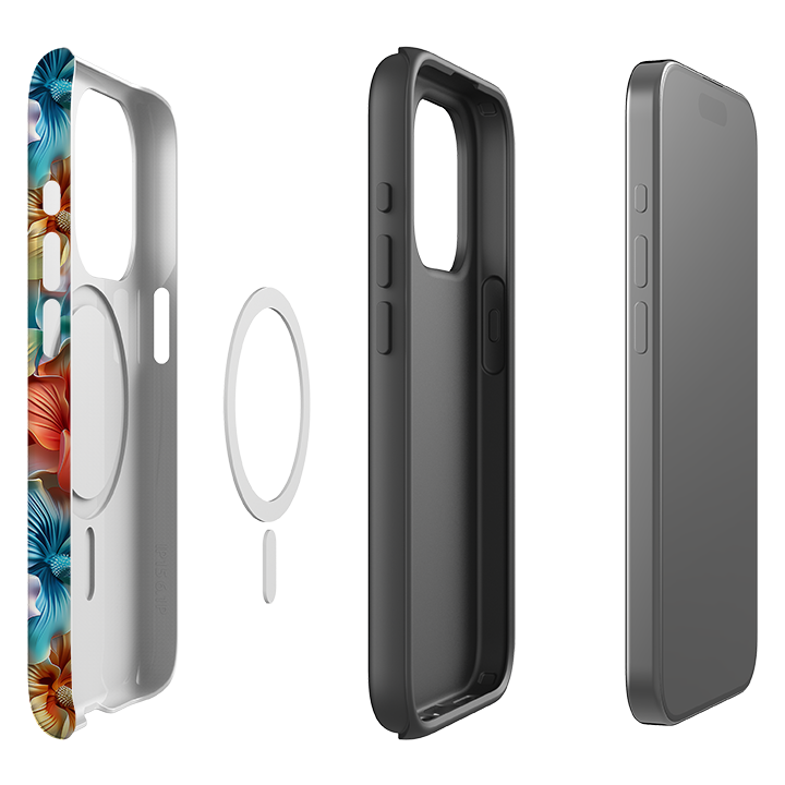 iPhone MagSafe Tough Case - Maia Floral