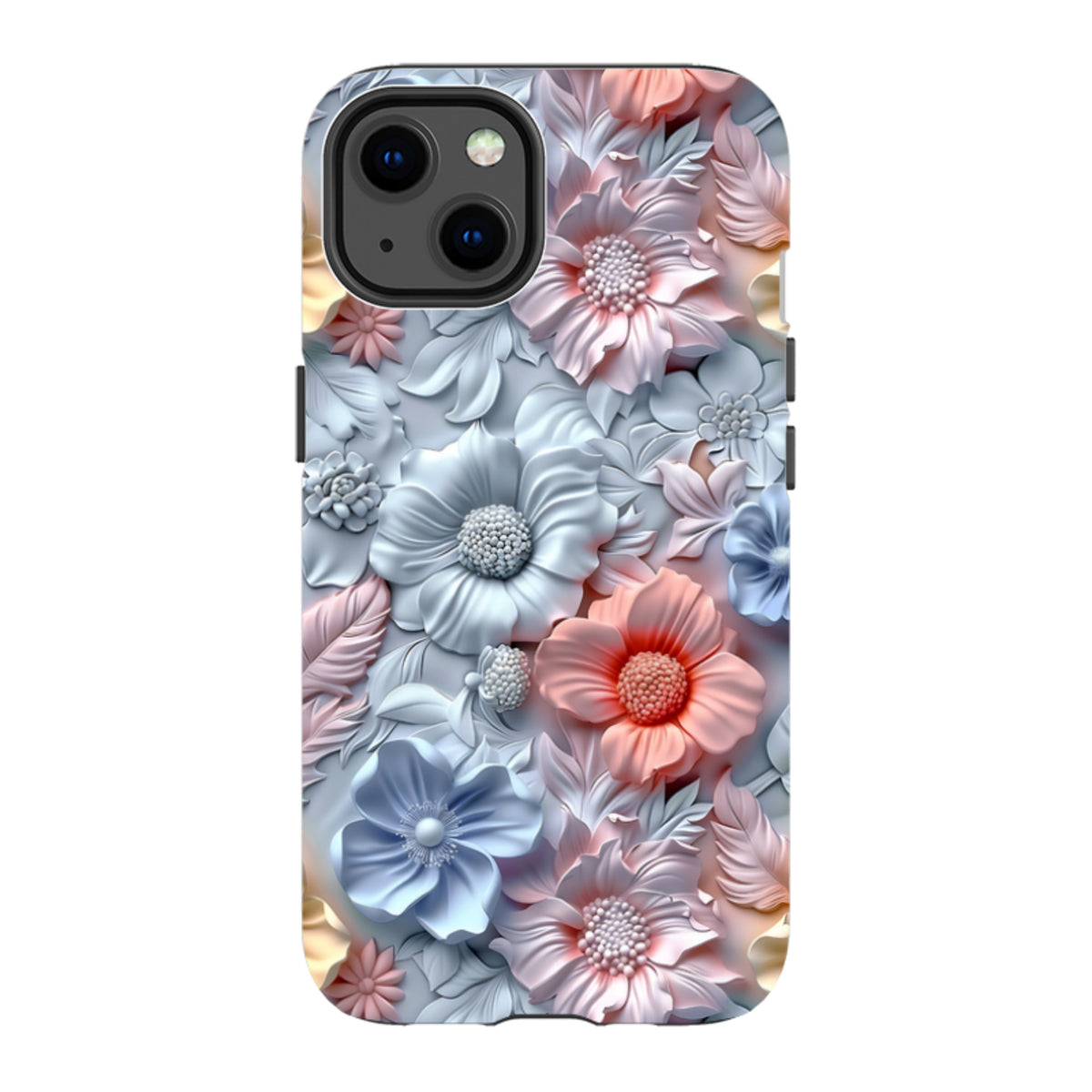 iPhone MagSafe Tough Case - Marigold Floral