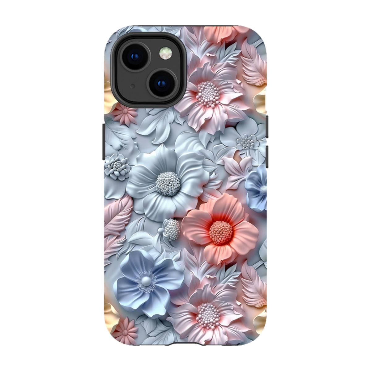 iPhone MagSafe Tough Case - Marigold Floral