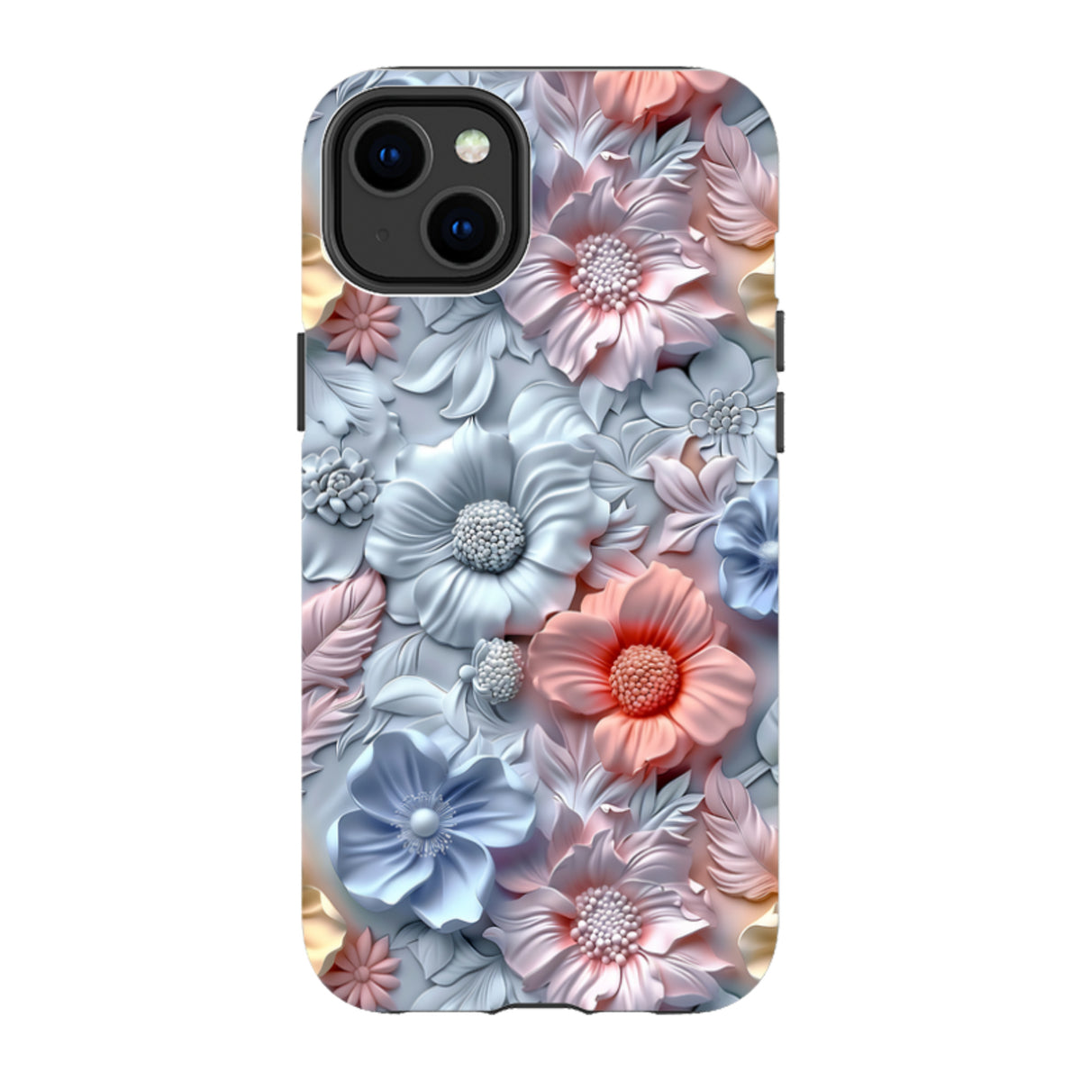 iPhone MagSafe Tough Case - Marigold Floral
