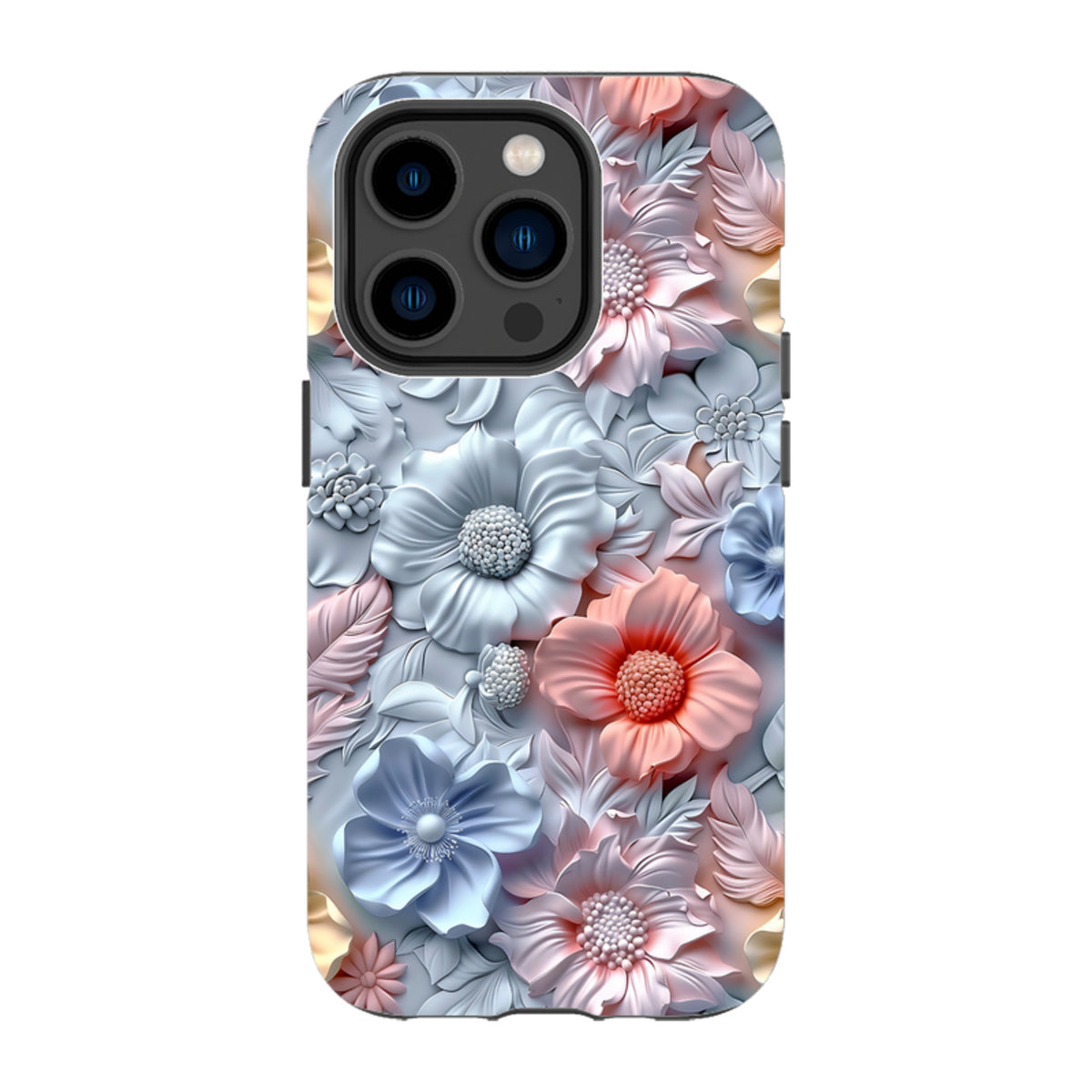 iPhone MagSafe Tough Case - Marigold Floral