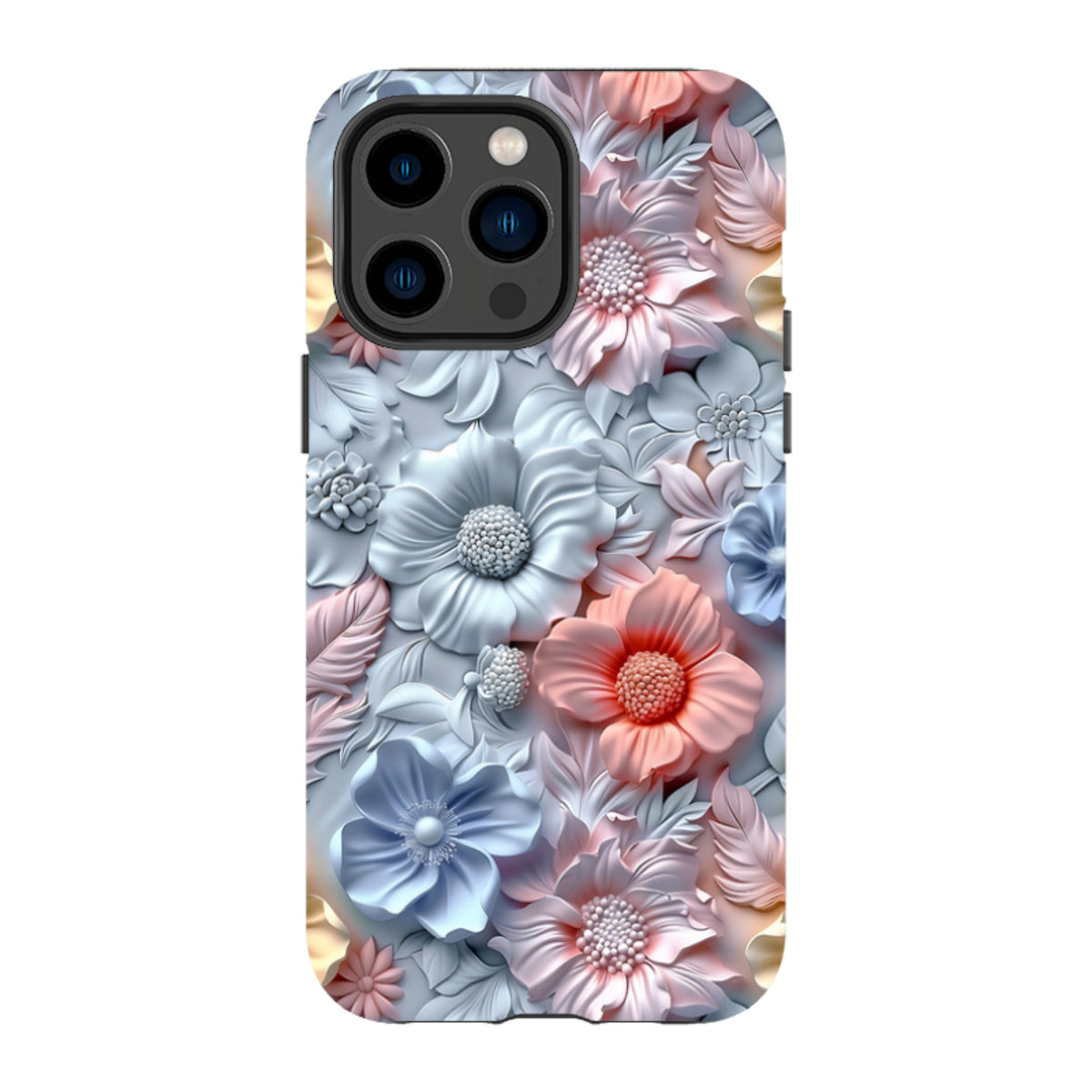 iPhone MagSafe Tough Case - Marigold Floral