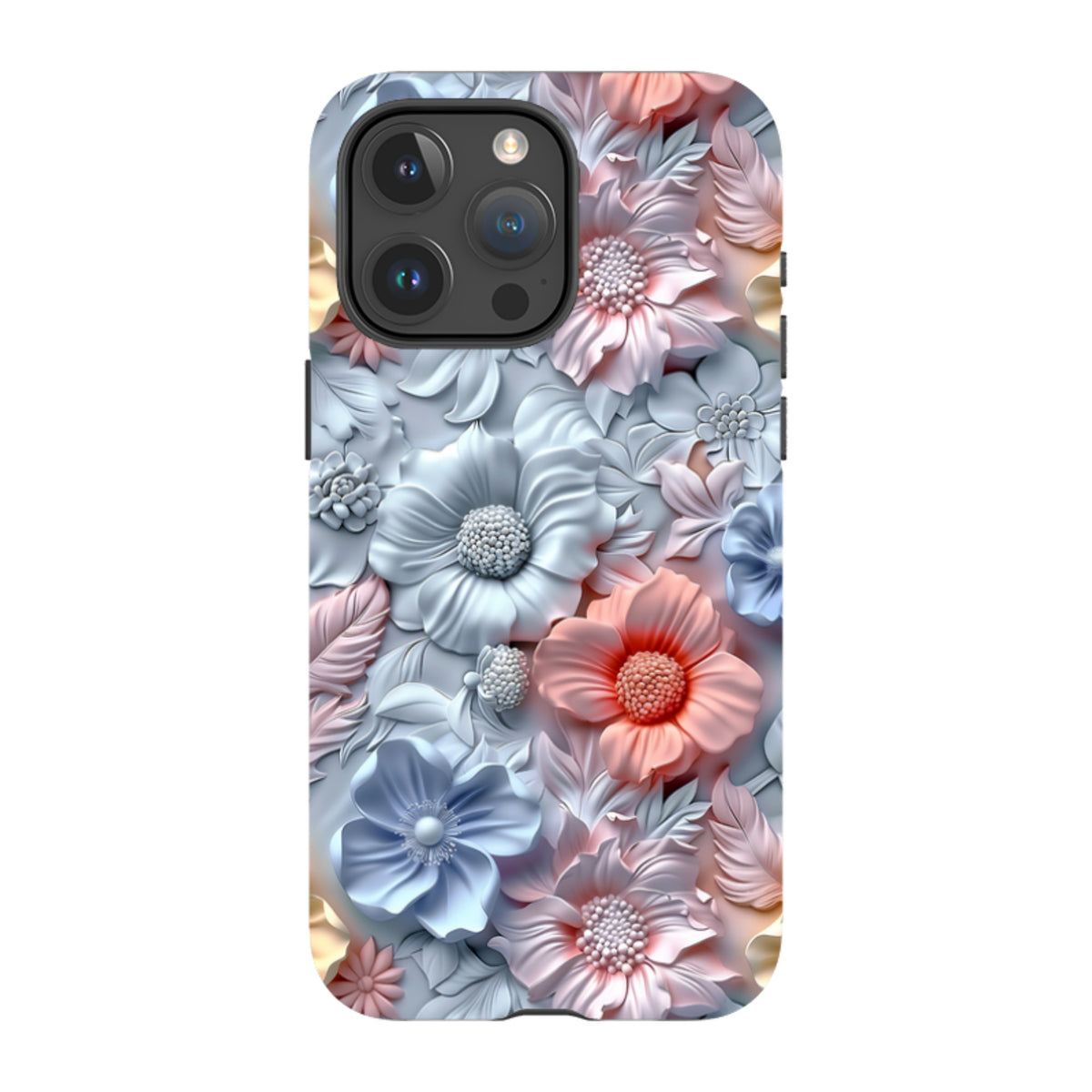 iPhone MagSafe Tough Case - Marigold Floral