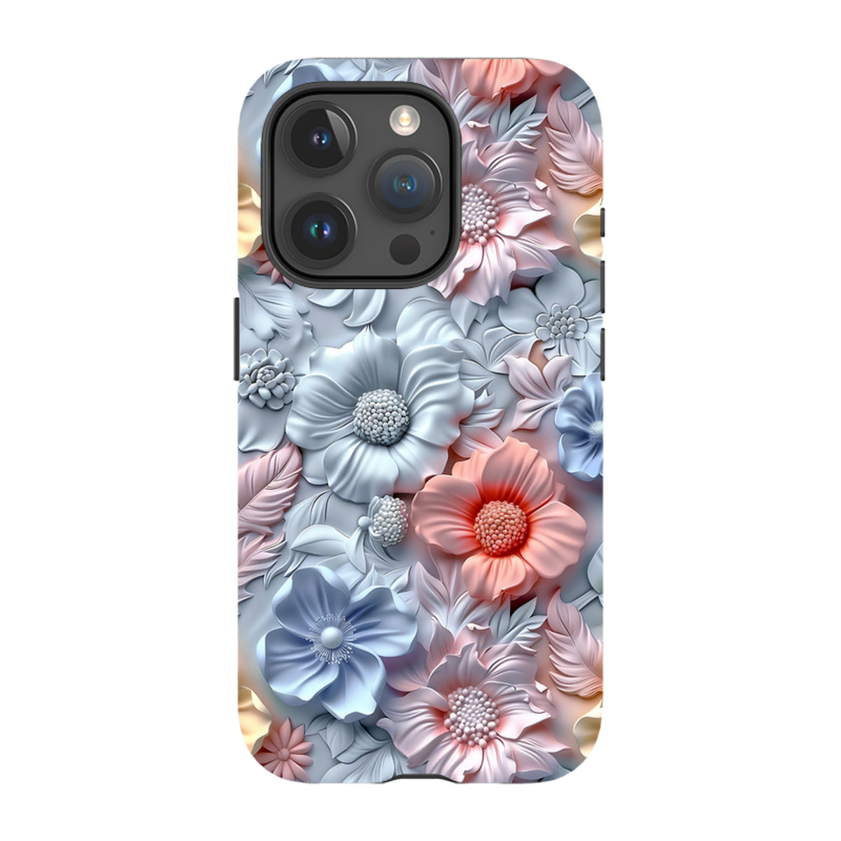 iPhone MagSafe Tough Case - Marigold Floral
