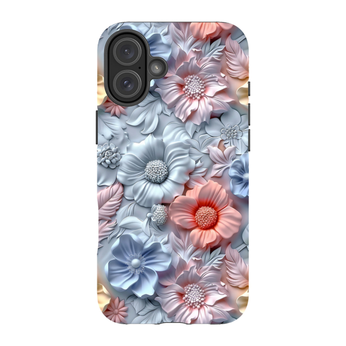 iPhone MagSafe Tough Case - Marigold Floral