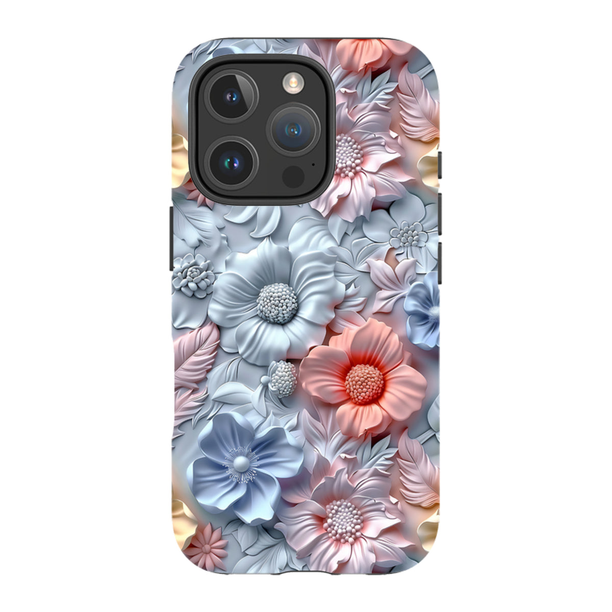 iPhone MagSafe Tough Case - Marigold Floral