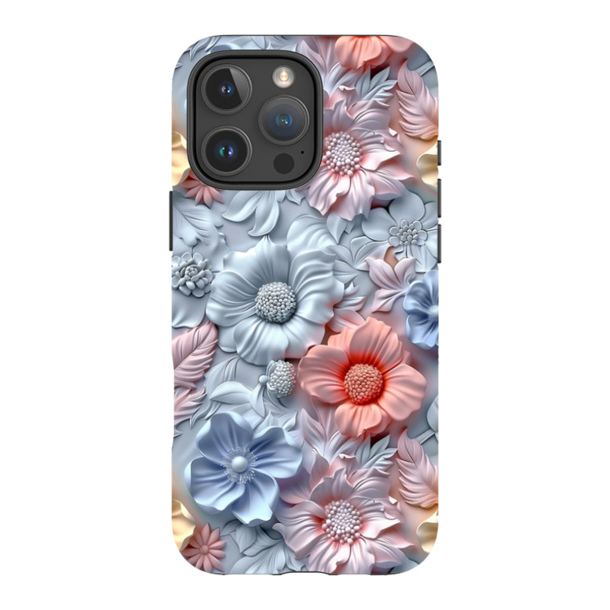 iPhone MagSafe Tough Case - Marigold Floral