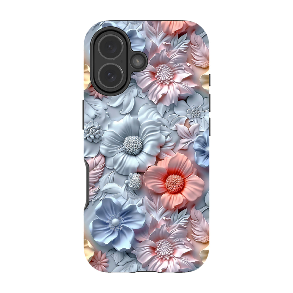 iPhone MagSafe Tough Case - Marigold Floral