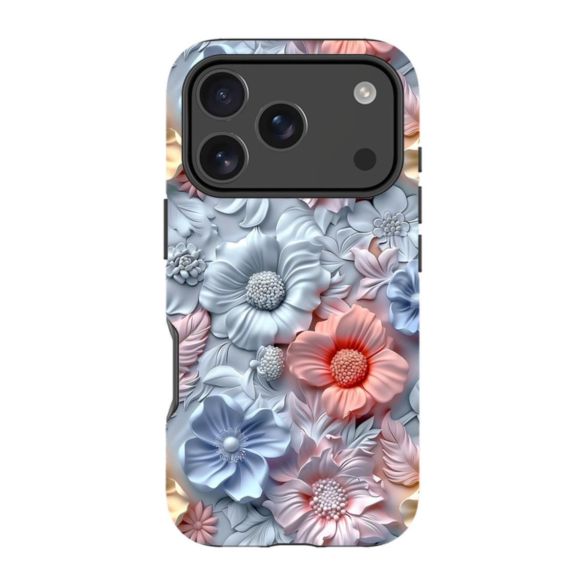 iPhone MagSafe Tough Case - Marigold Floral