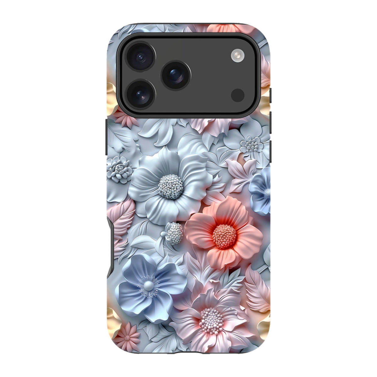 iPhone MagSafe Tough Case - Marigold Floral