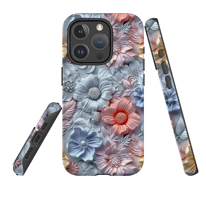 iPhone MagSafe Tough Case - Marigold Floral