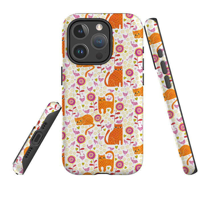iPhone MagSafe Tough Case -  Marmalade Cats By Suzy Taylor