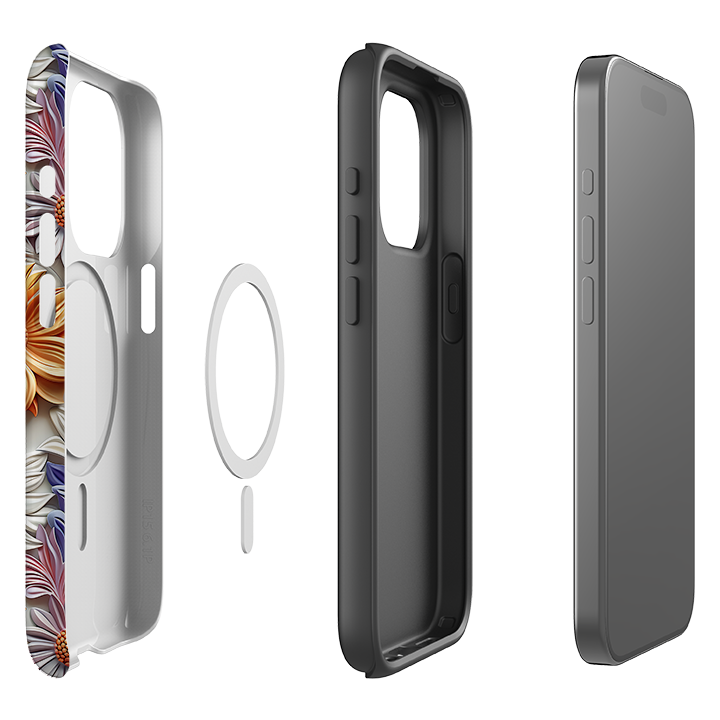 iPhone MagSafe Tough Case - Meadow Floral