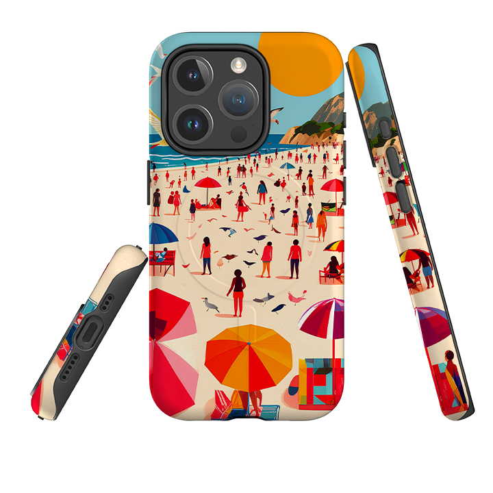 iPhone MagSafe Tough Case - Mediterranean Beach Life