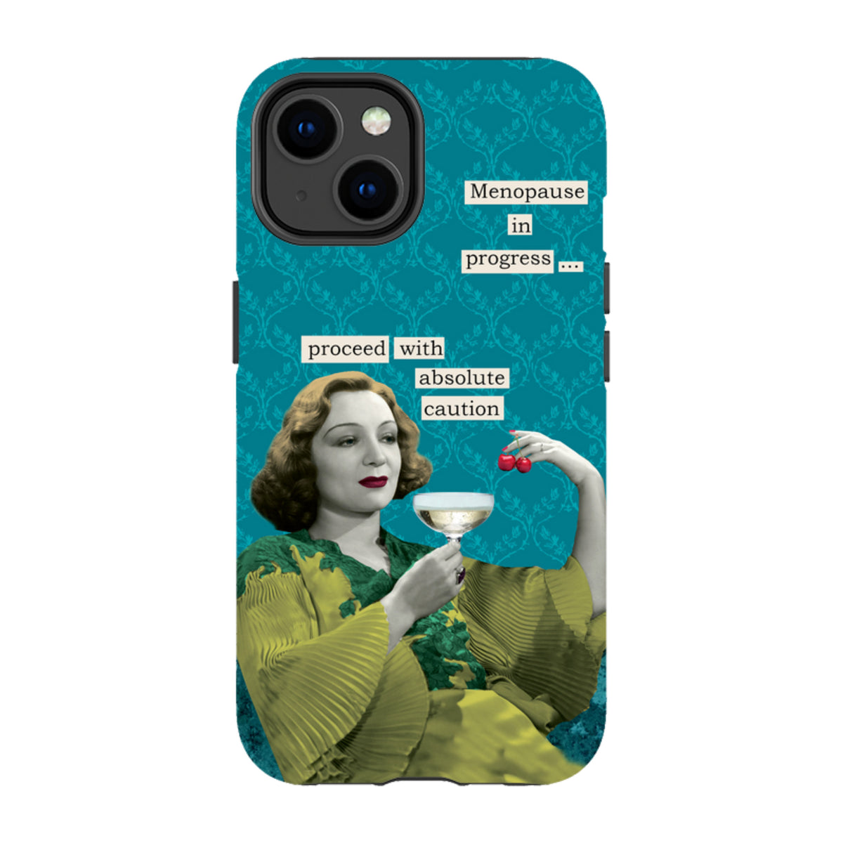 iPhone MagSafe Tough Case - Menopause In Progress By Clare Jordan