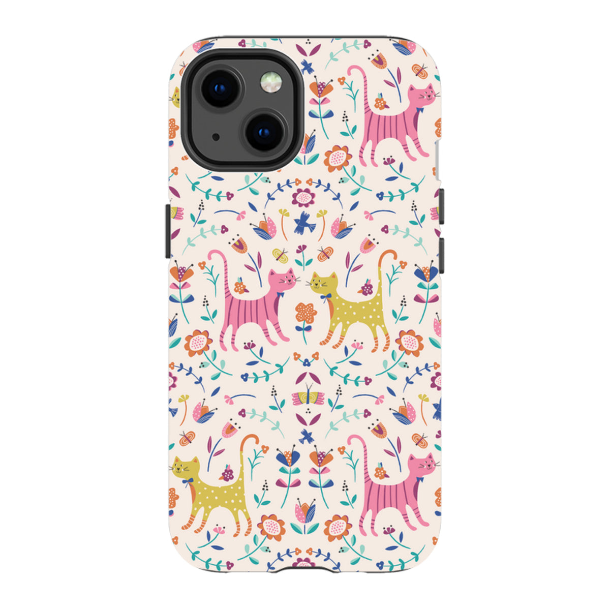 iPhone MagSafe Tough Case -  Meow By Ali Brookes