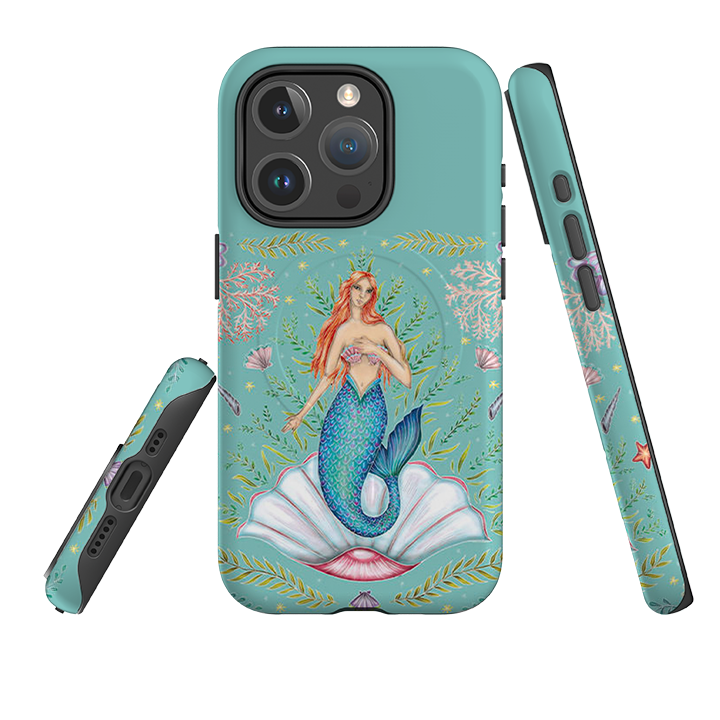 iPhone MagSafe Tough Case -  Mermaid By Catherine Rowe