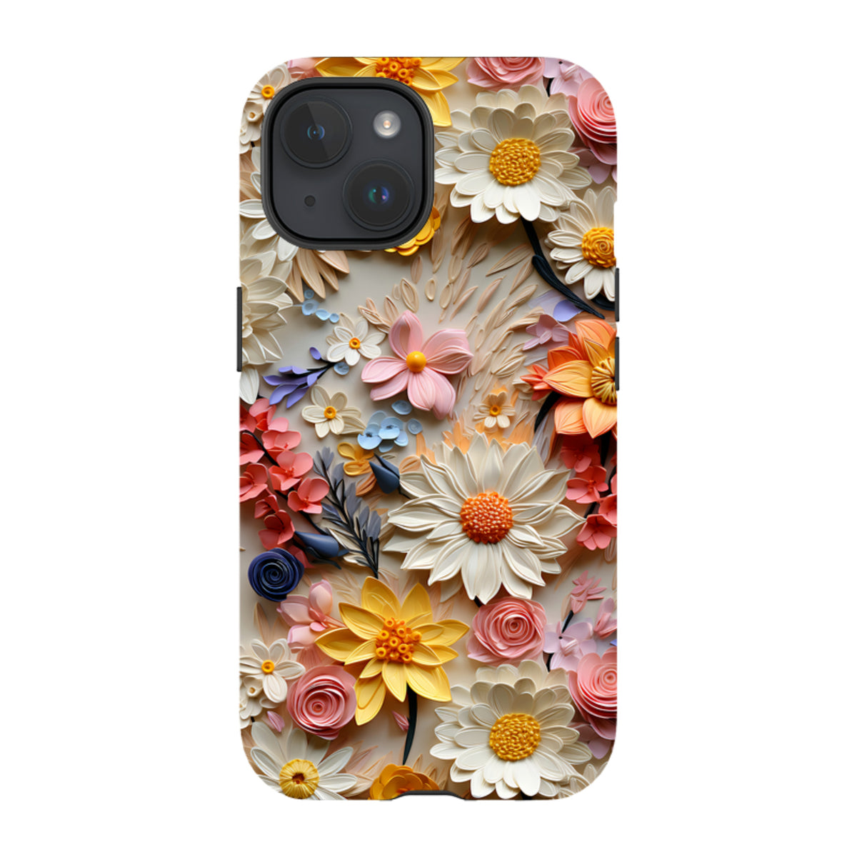 iPhone MagSafe Tough Case - Midori Floral