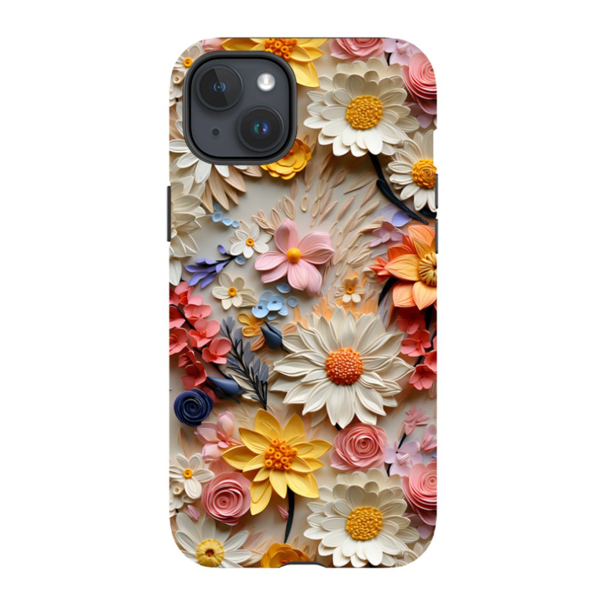 iPhone MagSafe Tough Case - Midori Floral