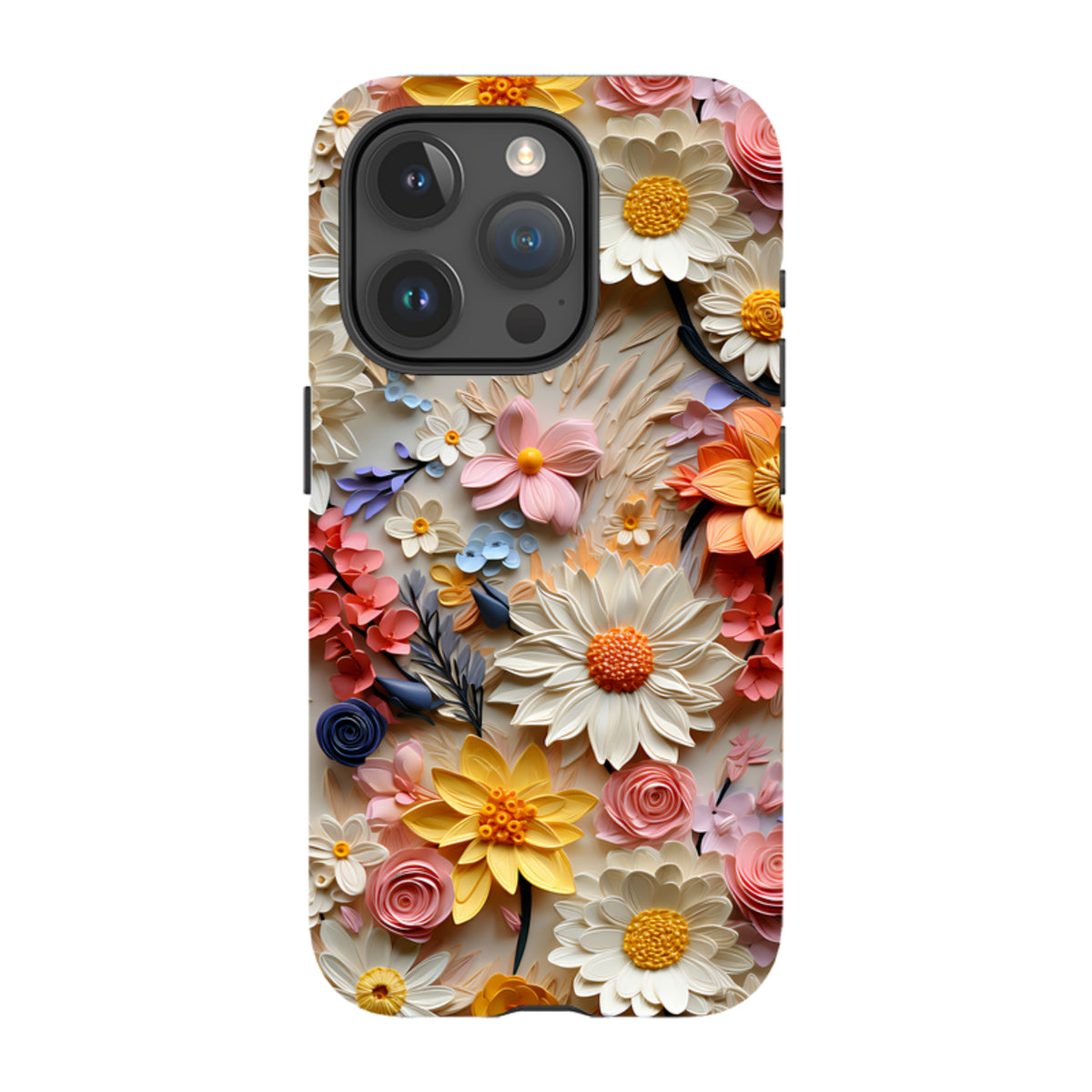 iPhone MagSafe Tough Case - Midori Floral