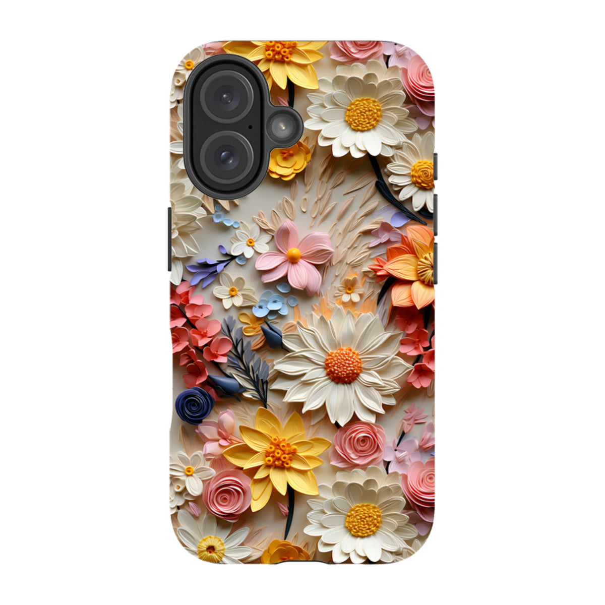 iPhone MagSafe Tough Case - Midori Floral
