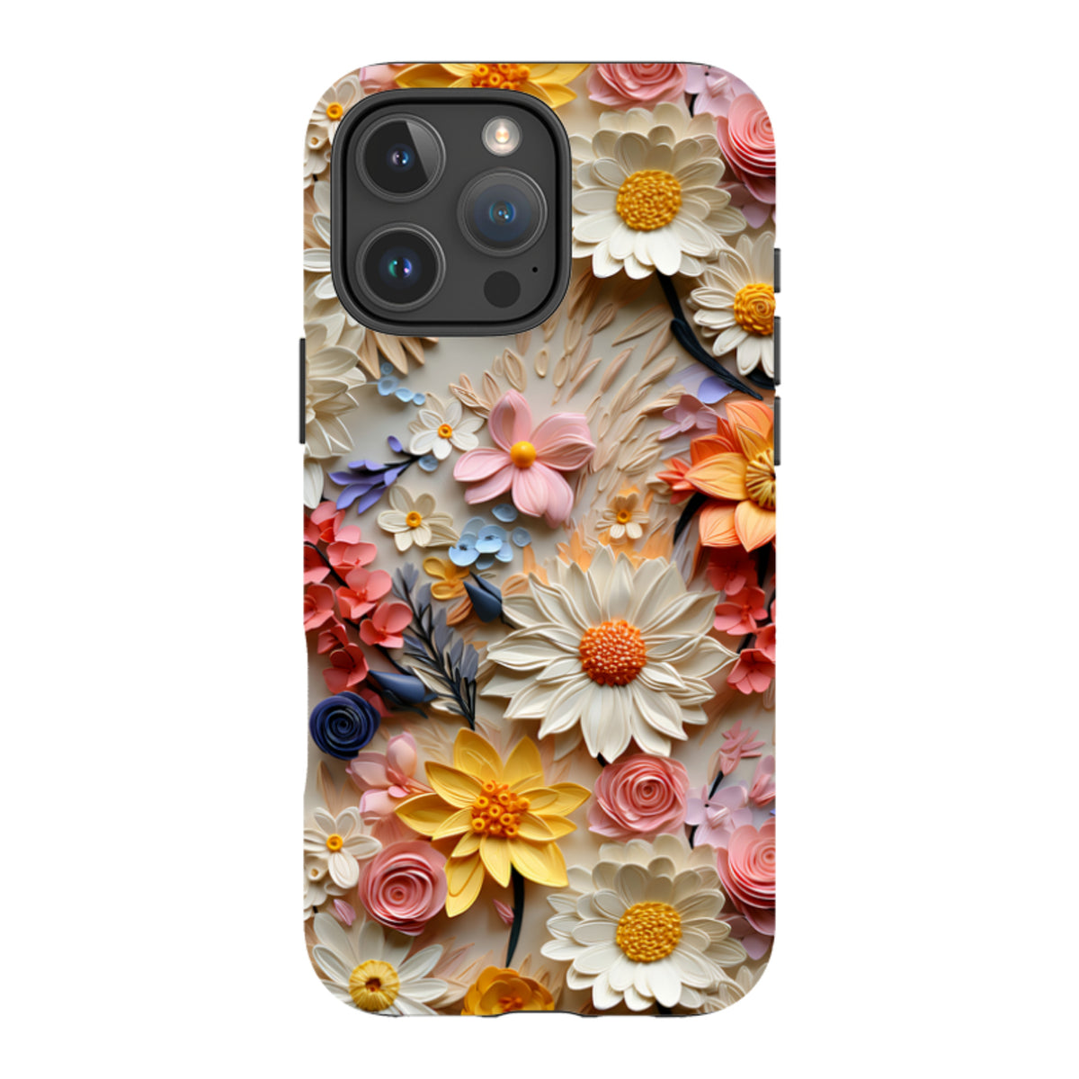 iPhone MagSafe Tough Case - Midori Floral