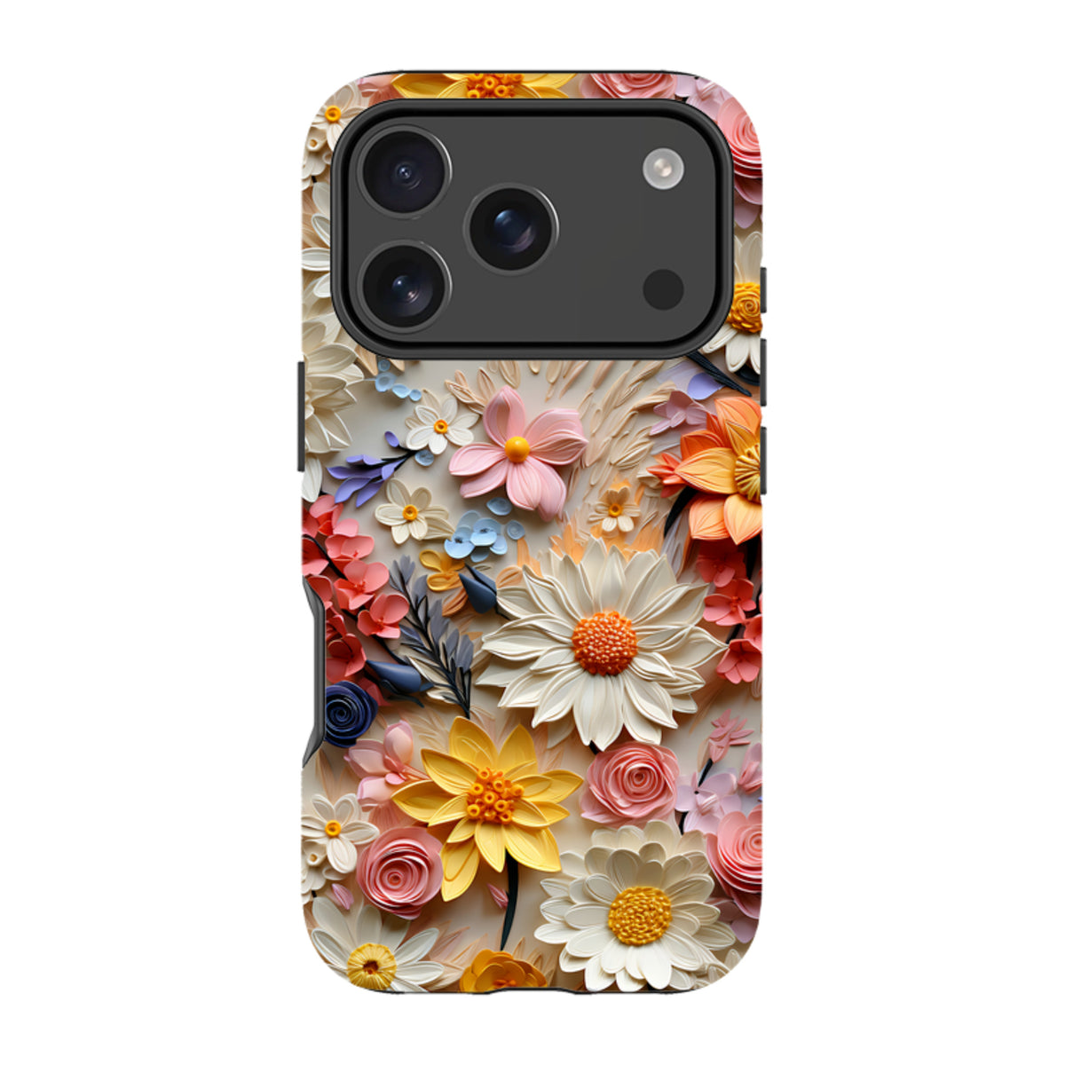 iPhone MagSafe Tough Case - Midori Floral
