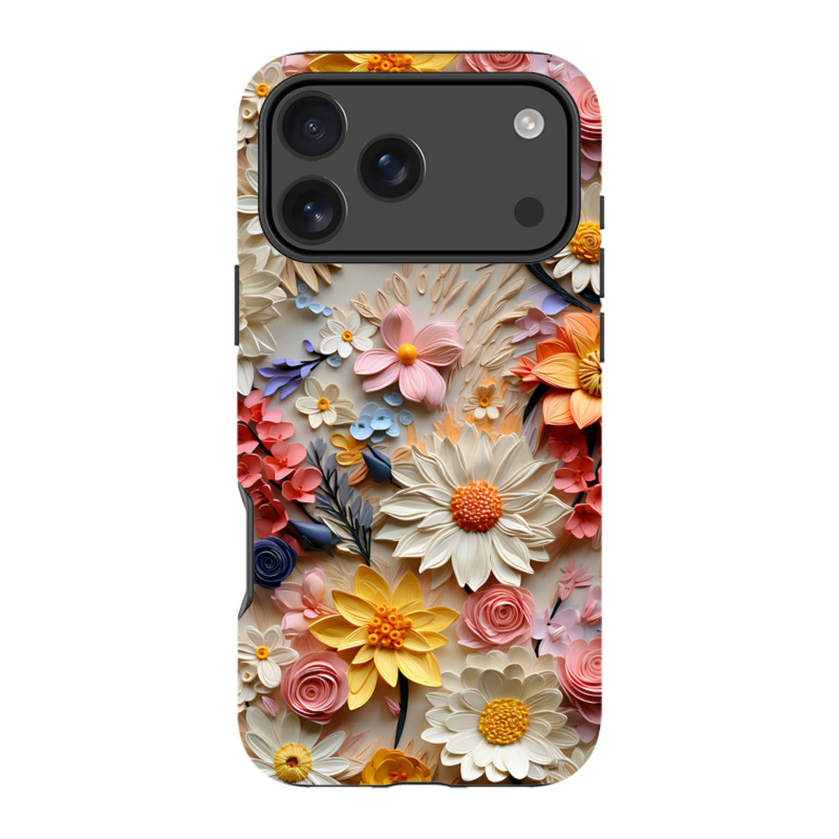 iPhone MagSafe Tough Case - Midori Floral