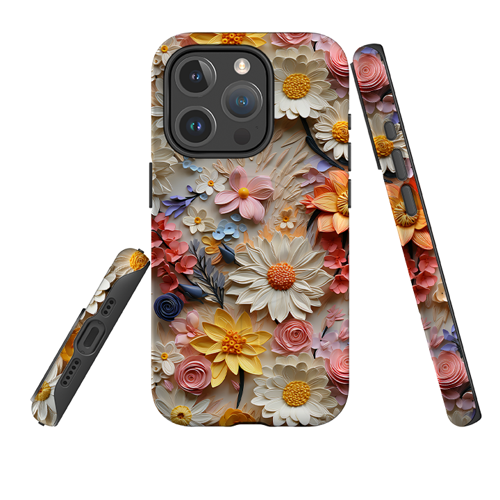 iPhone MagSafe Tough Case - Midori Floral