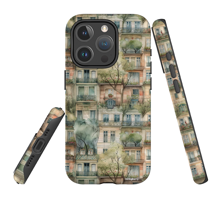 iPhone MagSafe Tough Case -  Montmartre Houses