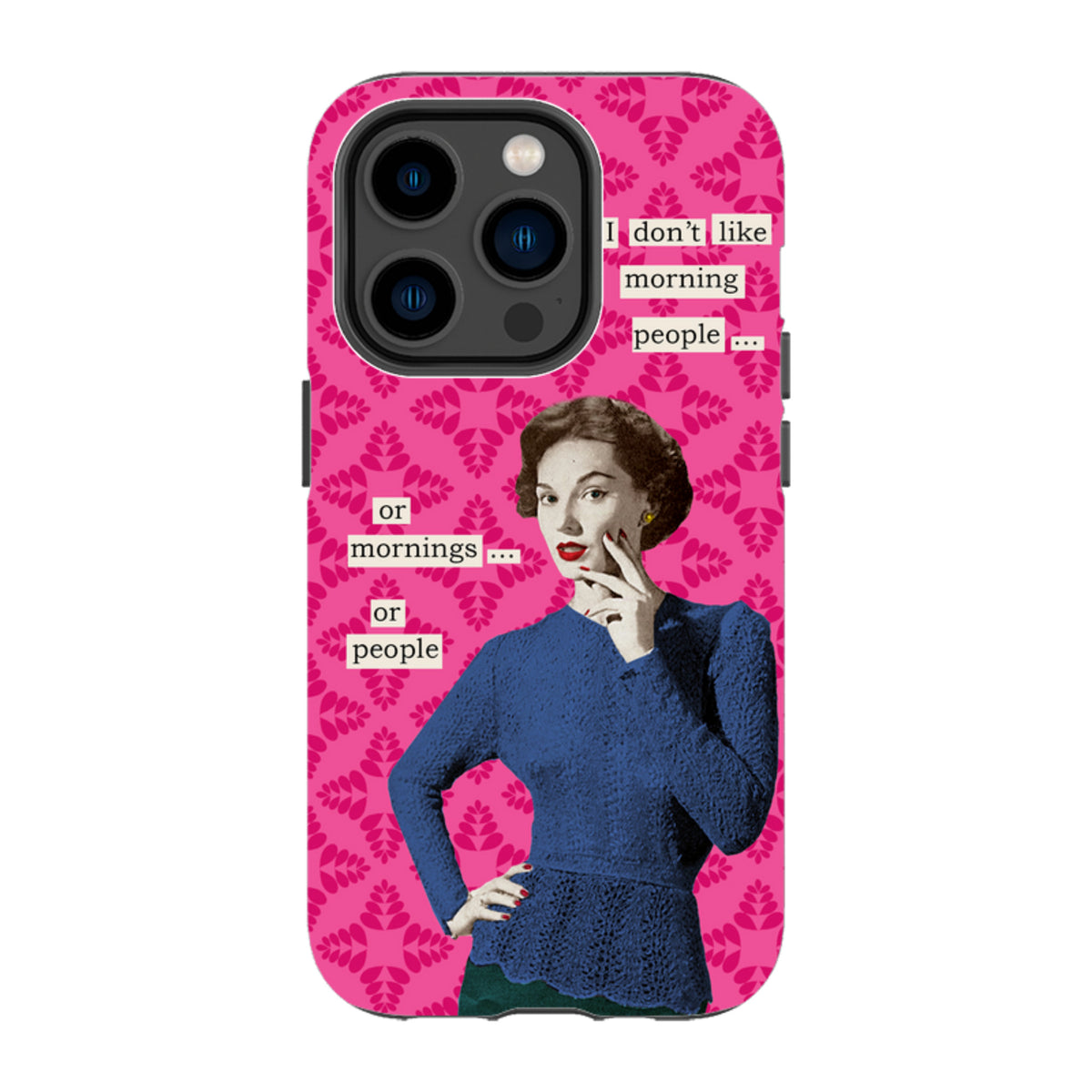 iPhone MagSafe Tough Case - Morning Person By Clare Jordan