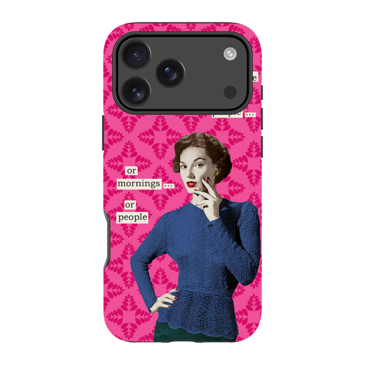 iPhone MagSafe Tough Case - Morning Person By Clare Jordan