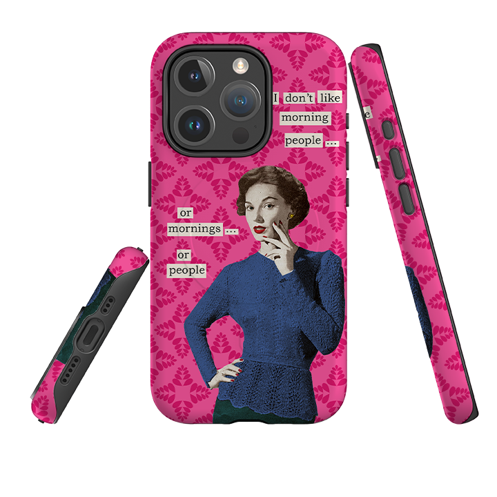 iPhone MagSafe Tough Case - Morning Person By Clare Jordan