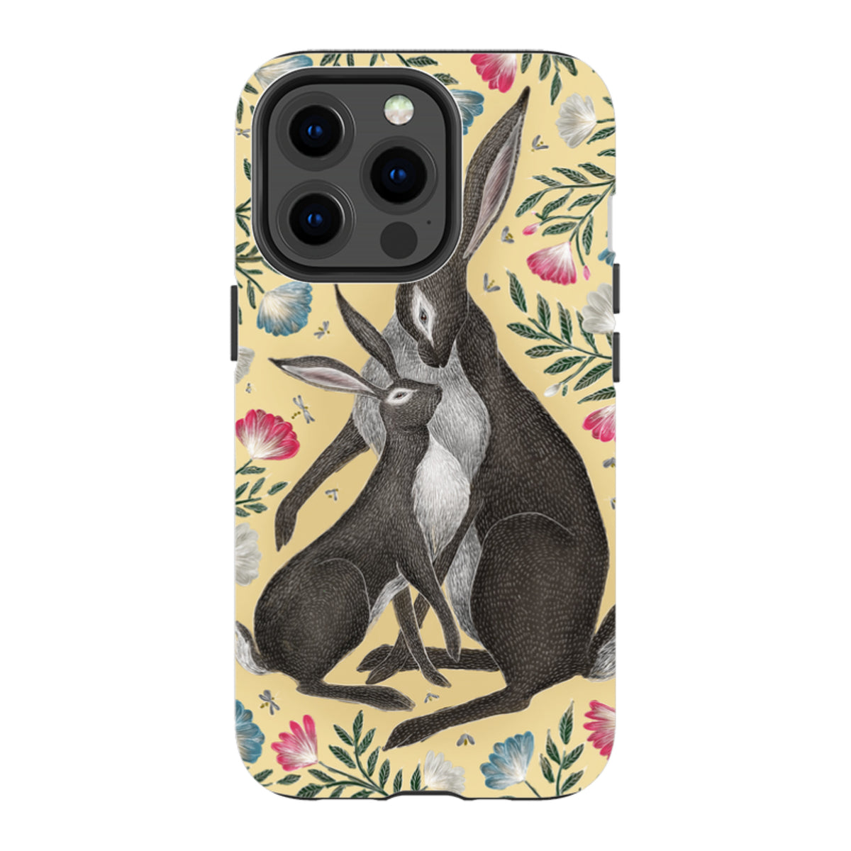 iPhone MagSafe Tough Case -  Mother and baby Hare By Catherine Rowe