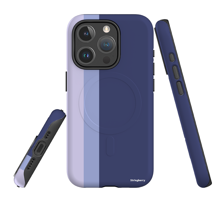 iPhone MagSafe Tough Case - Munich Chroma Stripe